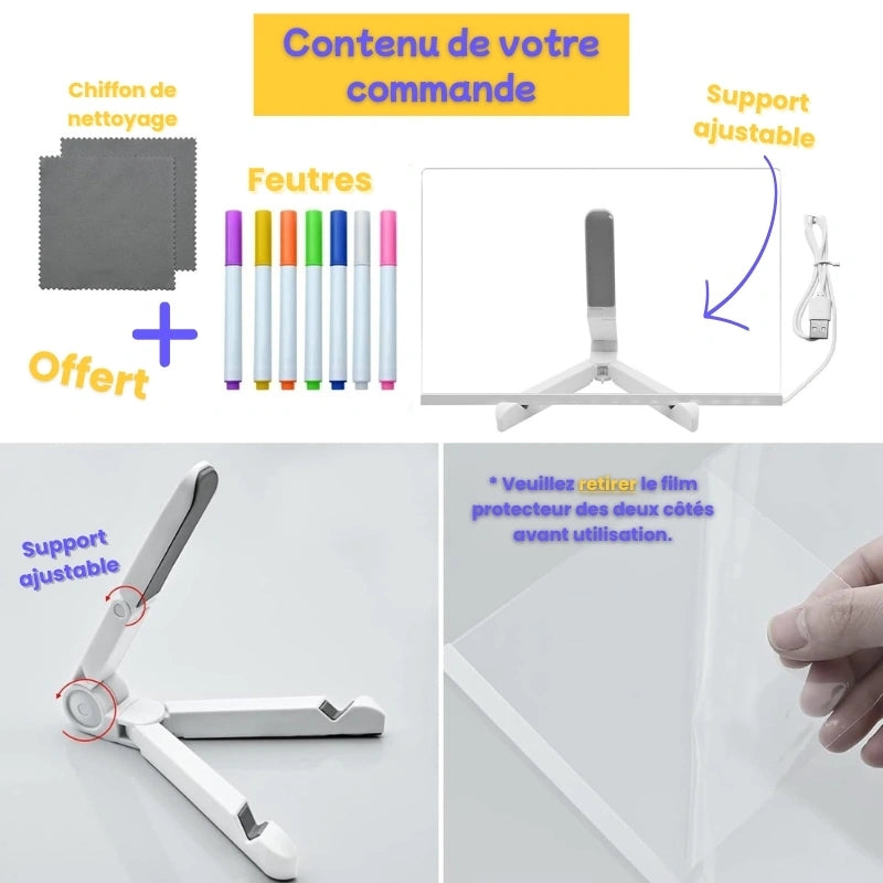 Magic Doodle™ – La Tablette Lumineuse