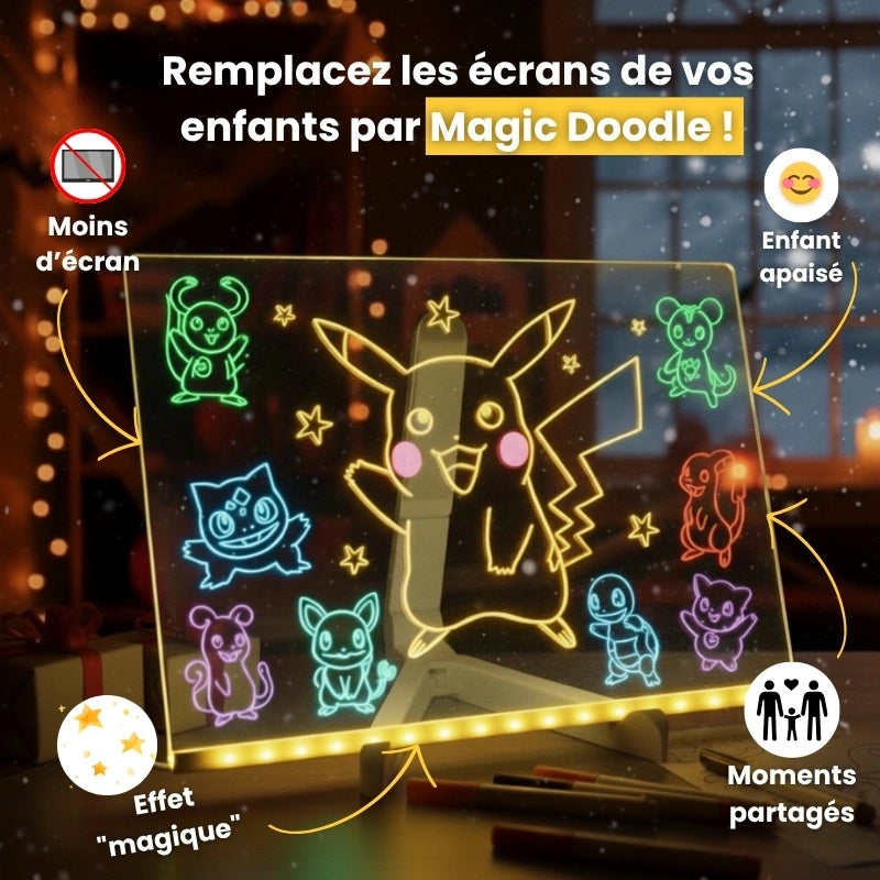 Magic Doodle™ – La Tablette Lumineuse